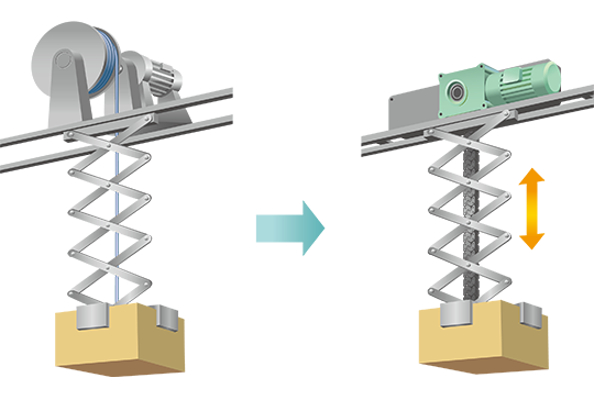 짚 체인 액추에이터