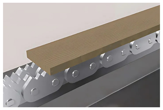 특수 부착 체인 목공용 내마모 사양