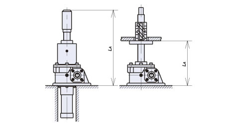 베이스 고정 일축단 프리