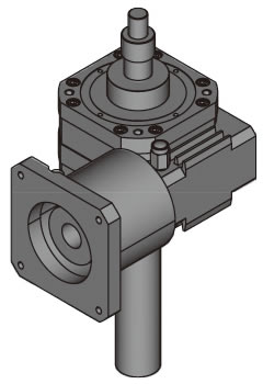 서보 모터용 플랜지 부착