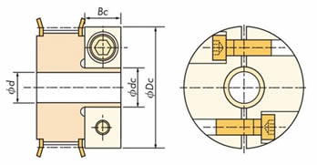클램프 칼라 사양 일람