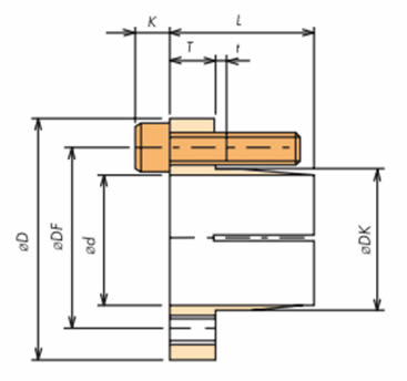 S 타입 도금 사양 슬리브 사양