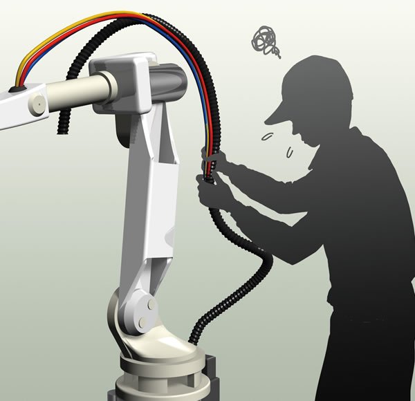 기존 배선 보호