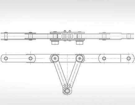 입체 주차장용 체인