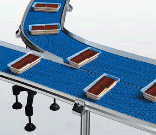 トレイ搬送イメージイラスト