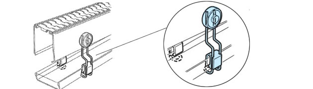 트레이 서포터 설치 예