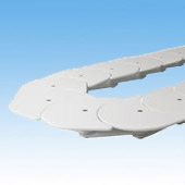 플라스틱 크레센트 체인 <sup></sup> 체인