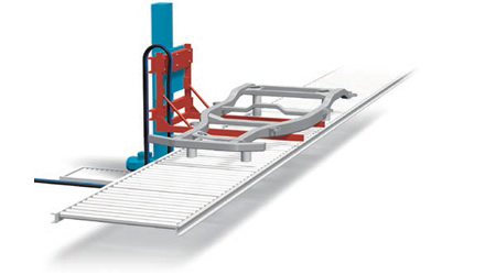 응용 예: 자동차 부품 프레임 반송