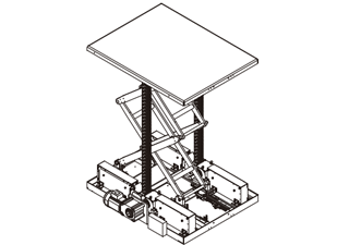 400kg 2단 팬터 타입