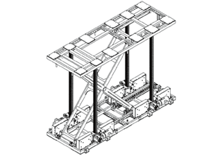2,000kg 1단 팬터 타입