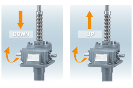 사다리꼴 나사 타입