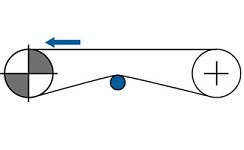 축간 거리가 긴 경우의 처짐 방지